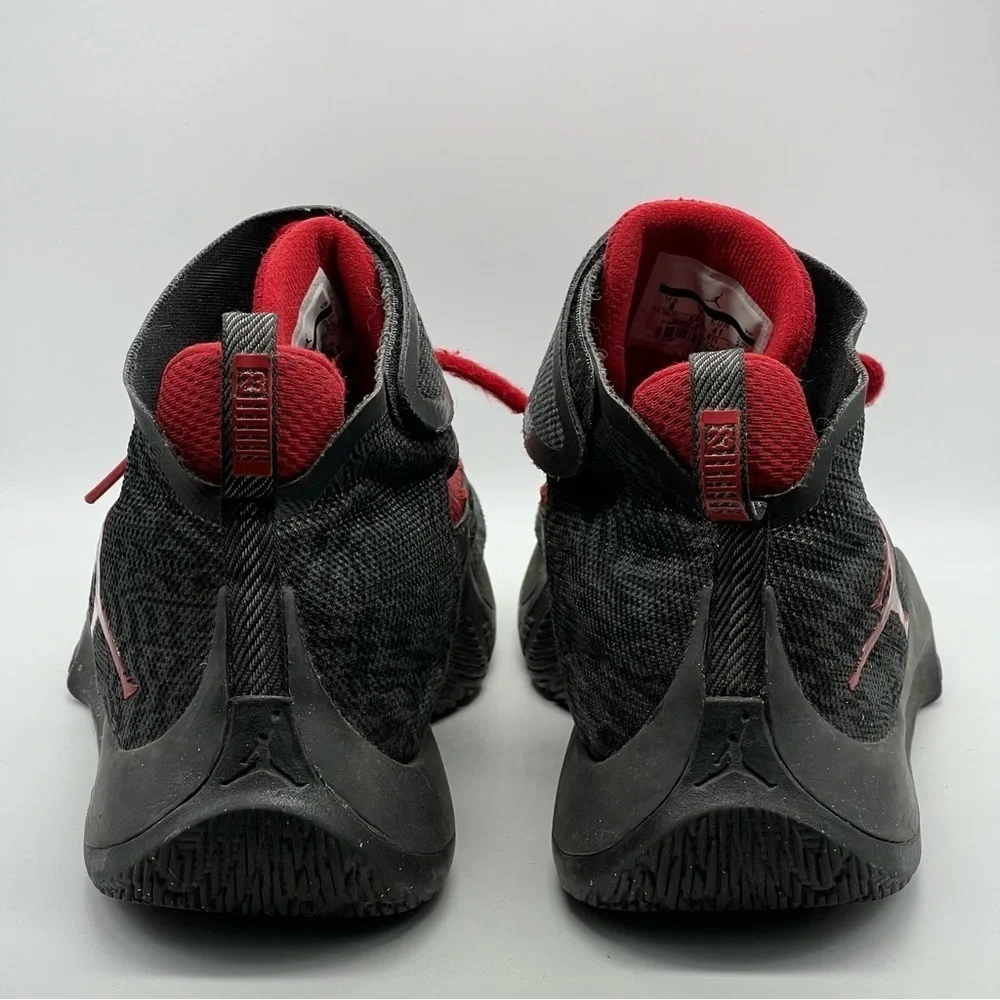 Jordan Fly Unlimited Anthracite & Gym Red Sneakers